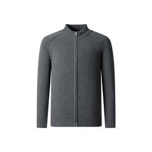 杉杉开衫外套男士针织开衫外套男款2025春秋季新款毛衫高级感内搭