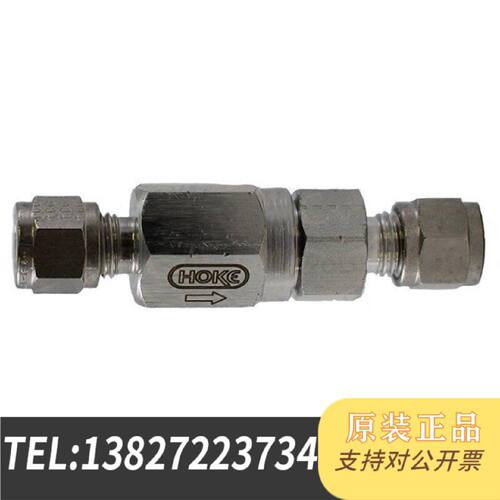 原装正品Hoke6131G4Y0.3PSI不锈钢单向阀现货议价