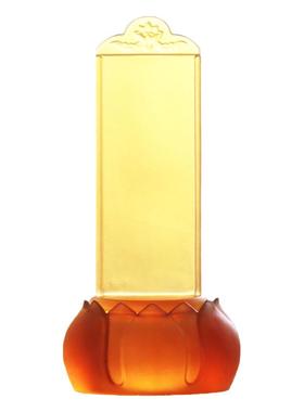 琉璃牌位摆件长生牌灵牌祖宗客厅佛堂寺庙桌面摆放供奉主牌位