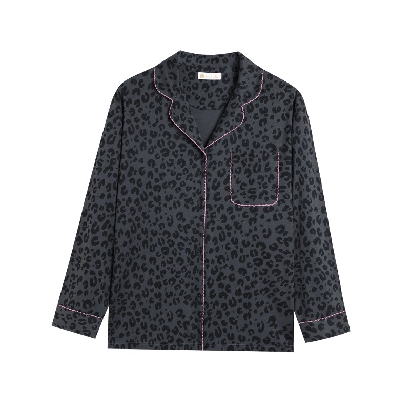 春秋季柔软棉小众个性家居服套装