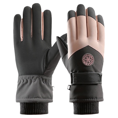 骑行手套骑车保暖防寒冬季男女款加绒加厚电动车冬天棉摩托车防水
