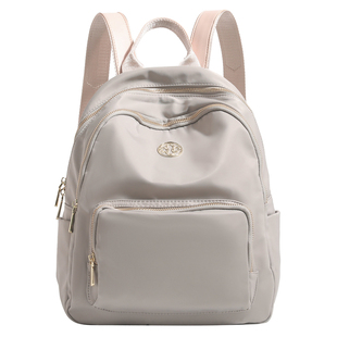 香港品牌防水牛津布双肩包女士2025新款学生旅行书包时尚通勤背包