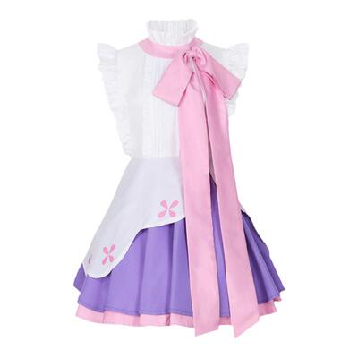 初音未来长发公主儿童cos服