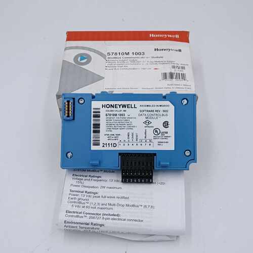 议价现货10个 Honeywell霍尼韦尔显示板S7810M1003原装全新S7810M