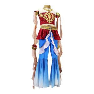 少数民族舞蹈舞台服装女