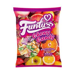 【官方旗舰正品】欢特思水果软糖马来西亚进口软糖果喜糖耐嚼果味