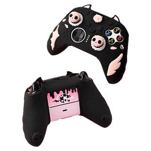 极想Xbox手柄硅胶保护套xss/xsx游戏手柄保护壳全包防摔防滑体感防汗软壳可爱手感卡通主机游戏配件甜心骷髅