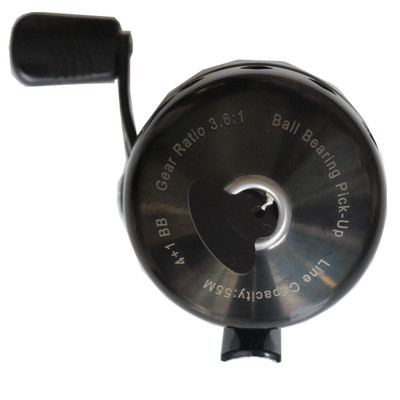 新品双鱼堡垒HYB30金属射鱼轮鱼镖射鱼神器弹弓傻瓜轮封闭打鱼轮