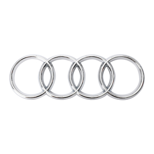 奥迪排量车标A4LA3A5A6LQ2Q3Q5L四驱中网尾标侧标黑四环数字改装