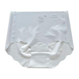 冰丝奶皮裤!法式无痕内裤女士中高腰透明包臀纯色速干丝滑三角裤