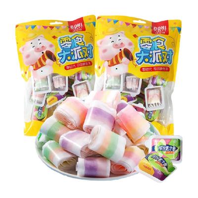 啵尼猪多口味果汁卷果汁软糖