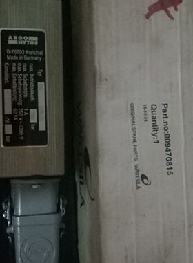 议价ARGO HYTOS D-76703 KRAICHTAL DG 028-30 009470815 WARTSIL