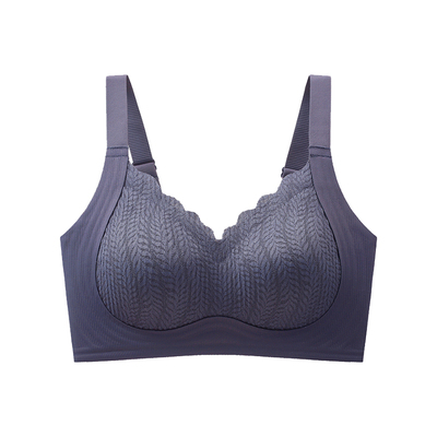 婷美内衣女大胸显小收副乳防下垂防滑塑形新款无痕透气隐形文胸罩