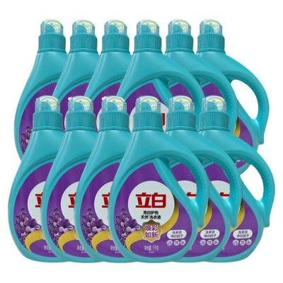 立白洗衣液1kg*12瓶整箱持久留香