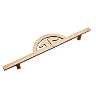 新中式黄古铜色门拉手仿古隐形抽屉新中式家具橱柜衣柜门把手手柄