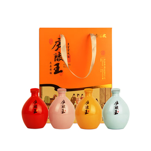 庐陵王房县黄酒 洑汁 合家欢正宗糯米酒 500ml*4坛礼品整箱装