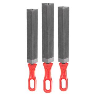 菱形锉刀木工三角锉磨锯齿专用伐锯进口挫刀修锯三棱钢锉打磨工具