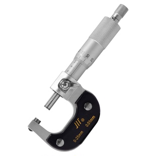 成量外径千分尺高精度0-25-50-75机械微米大螺旋测微仪器测厚卡尺