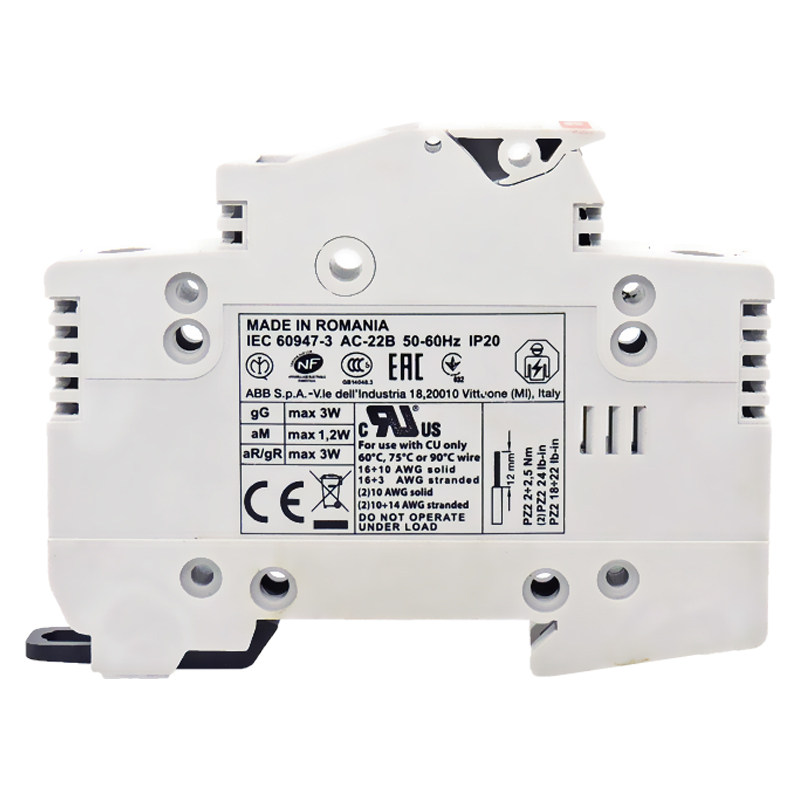 ABB熔断器式隔离开关E91/32 E92/32 导轨式底座插入式1~32A保险丝