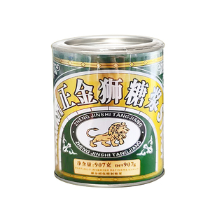 国产金狮糖浆金浉糖浆907g调味糖浆月饼糖浆西式餐饮西餐烘焙原料