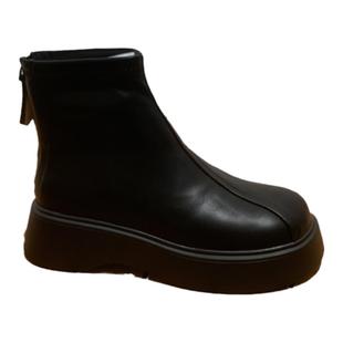 马丁靴女秋冬加绒百搭厚底显瘦炸街款2025年新款女鞋松糕底短靴潮