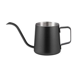 304不锈钢咖啡壶家用手冲壶咖啡机小型便携式带刻度手冲壶