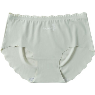 雅鹿无痕内裤女士纯棉全棉裆抗菌女生短裤2026新款冰丝女款三角裤