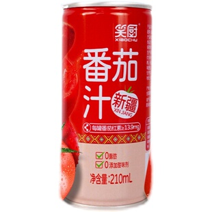 笑厨新疆番茄汁饮料210ml整箱果蔬nfc西红柿汁果汁蔬菜饮料礼盒装