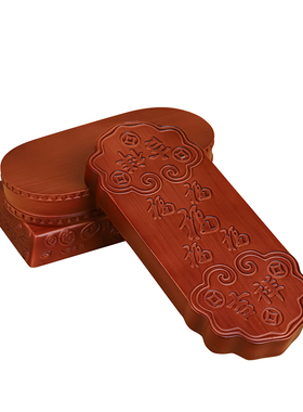 全越仿木底座桌面摆件搭配底板