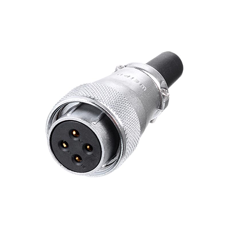 威浦航空显示屏插头连接器WS24 2芯3芯4芯10芯11芯12芯19芯TQ母头