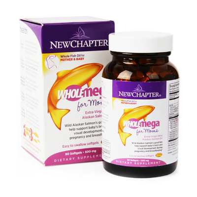 美国NewChapter孕妇鱼油
