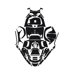 适用九号电动车NZMIX贴纸装甲贴加厚车身保护贴膜纸防磨改装配件