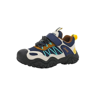 jeep童鞋男童儿童网面运动鞋防滑户外登山鞋2026新款春季女童鞋子