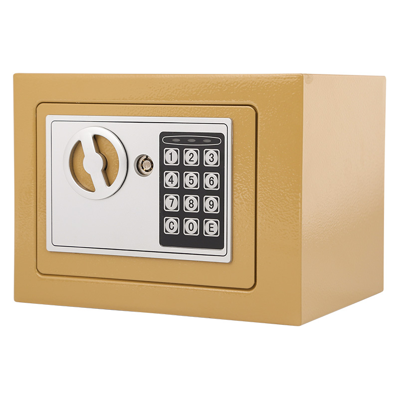 李居明推荐夹万摆件保险箱办公室卧室存钱罐储蓄罐小型家用保险柜