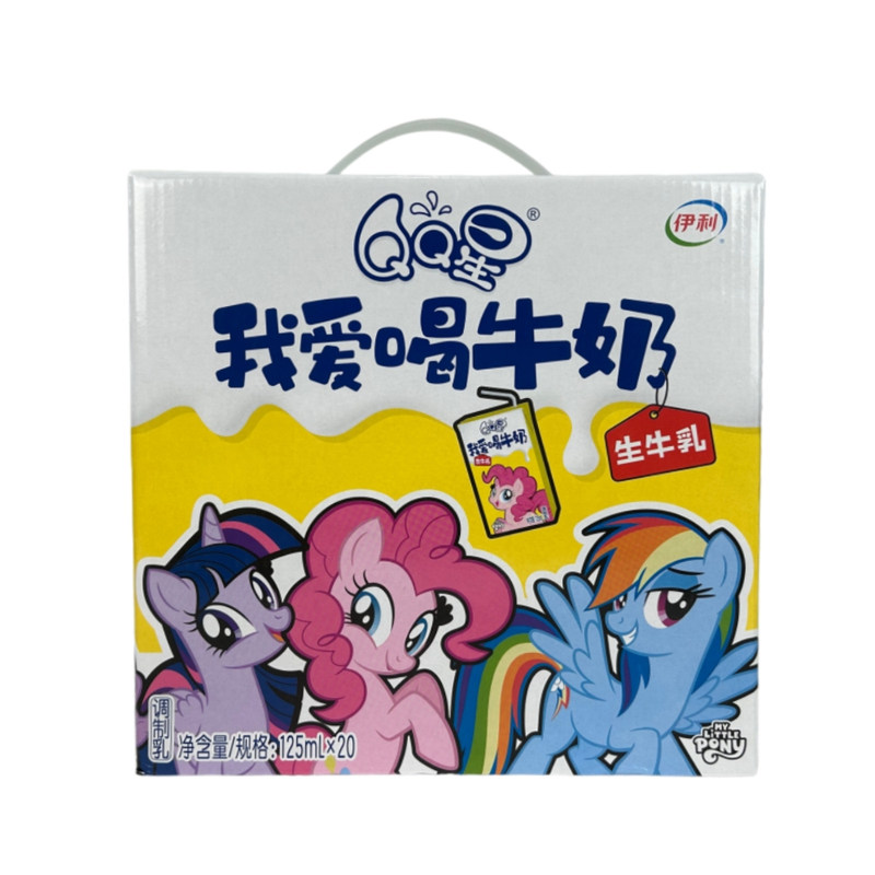 伊利QQ星我爱喝牛奶儿童成长牛奶