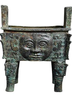 御如意铜摆件复古怀旧