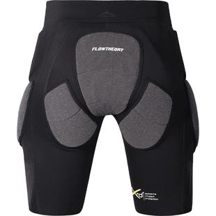 FlowTheory滑雪护具内穿XRD凯夫拉护膝臀单双板防摔裤屁股垫减震