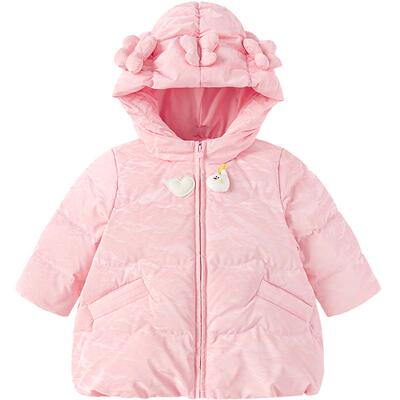 巴拉巴拉balaOne羽绒服连帽外套