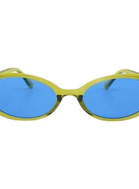 ins网红辣妹复古小框猫眼墨镜