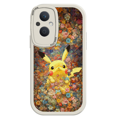 适用于oppoa96手机壳oppoa97新款硅胶软壳PFTM10高级oppoa92s时尚女潮ooppa卡通PDKM00全包防摔PFUM10小羊皮