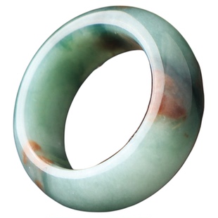 梵峙19.4翡翠戒指指环大尺寸男女款糯种红翡缅甸A货送证书