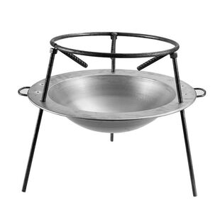 三角支架户外篝火盆围炉三脚架烧火厨房烧火火锅三角家用老式锅架