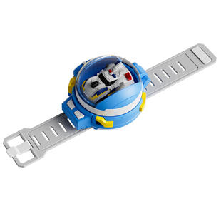 儿童玩具手表遥控小汽车男孩托宝战士正义特警宝宝手表玩具3-6岁