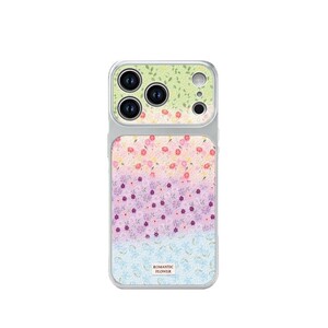 Color Block Floral Convertible Shockproof Phone Case 适用 iPhone 17 16 Pro Max 15 Pro 14 13 12