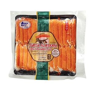 TVI泰国清真标识模拟蟹柳棒寿司沙拉三明治蟹棒泰国711即食蟹柳