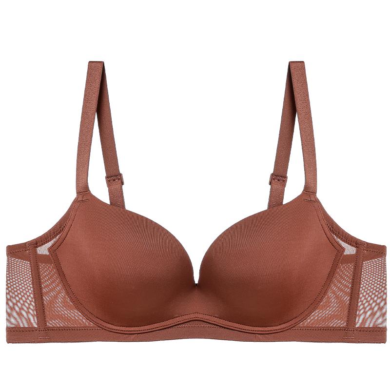 爱慕面膜文胸内衣女大胸显小薄杯/小胸聚拢软支撑透气文胸罩