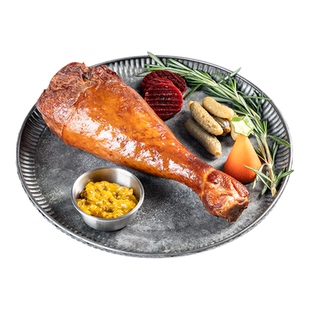 柏纳夫香烤火鸡腿420g巨型超大火鸡腿圣诞节熟食烟熏火鸡腿