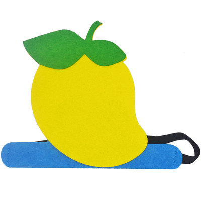 水果头饰幼儿园表演道具帽子儿童