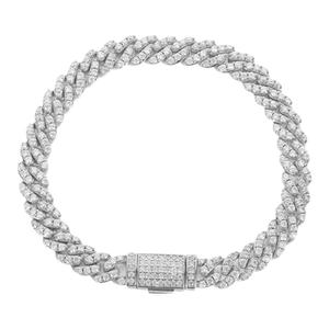 ICEBLING8MM锆石古巴手链男女