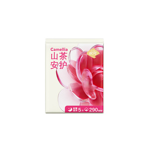 软风研究社山茶花植萃敏肌卫生巾